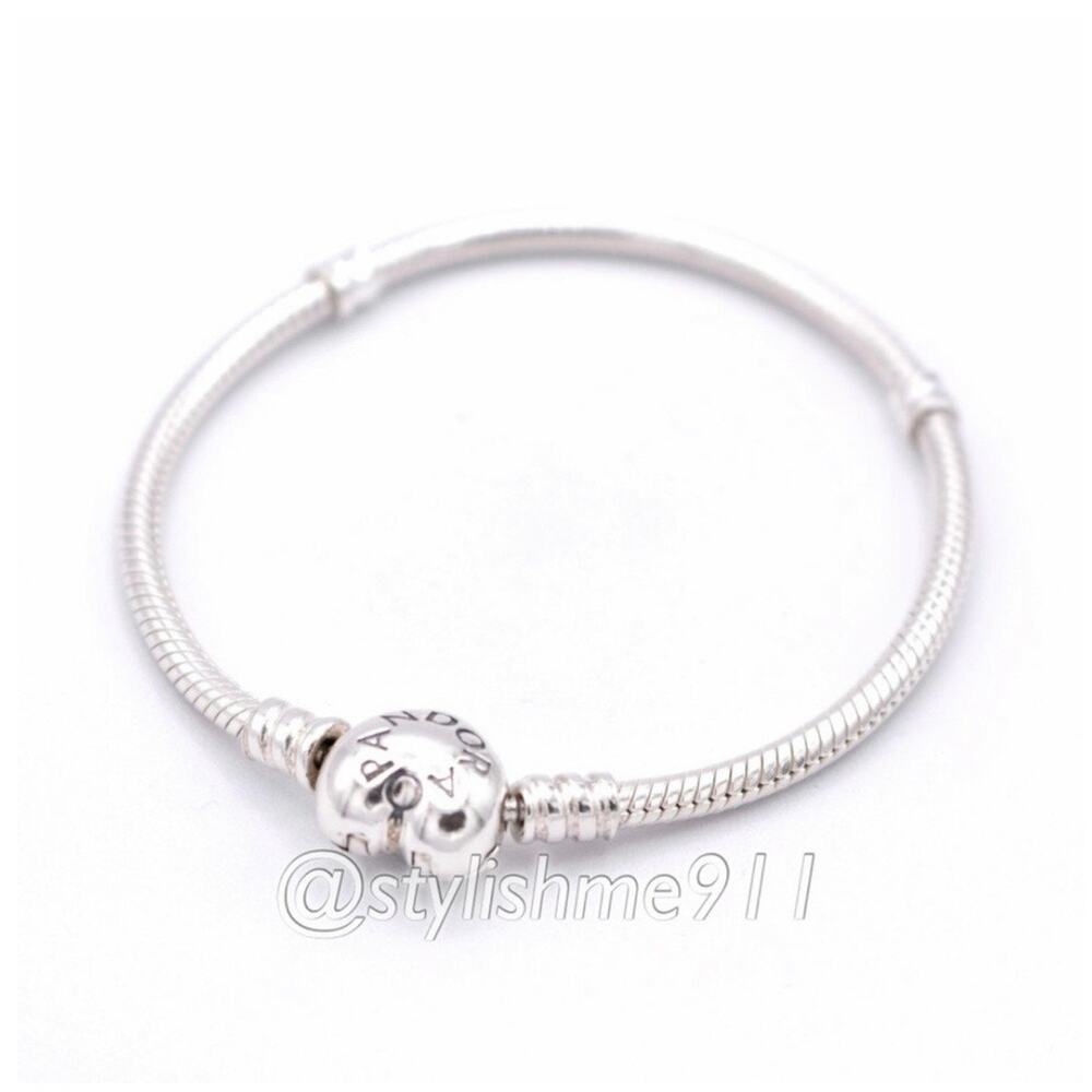 Authentic PANDORA Pandora Bracelet with Heart Clasp - 590719